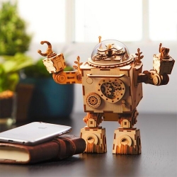 Grający Robot Steampunk